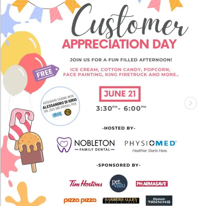 Customer Appreciation Day