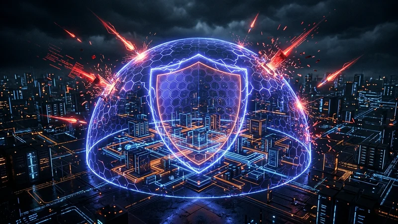 Digital shield protecting interconnected computer systems and networks from incoming cyber threats