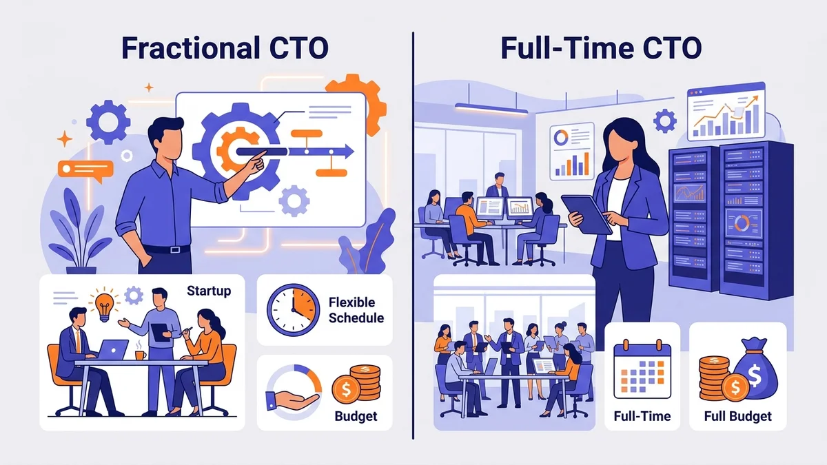 Fractional CTO vs Full-Time CTO: Which Is Right for Your Company?
