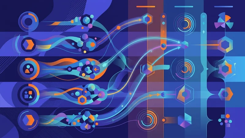Business dashboard showing scalable team resources adjusting dynamically across multiple project phases and priorities