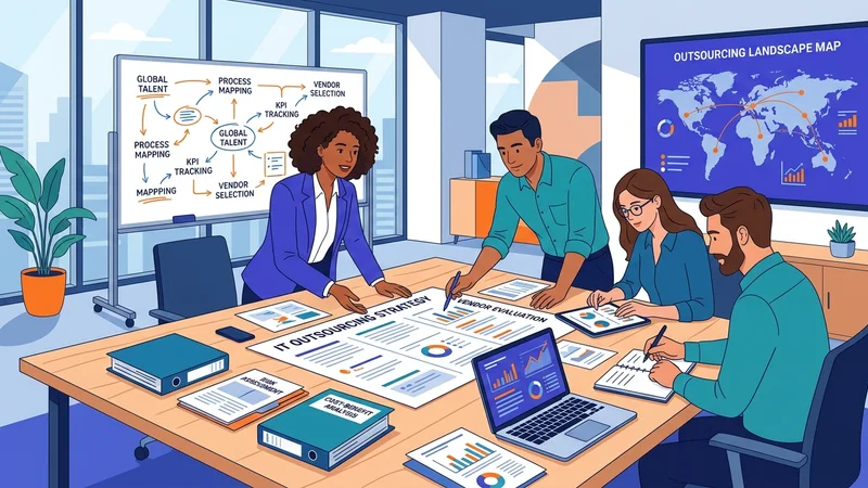 IT Outsourcing Concept