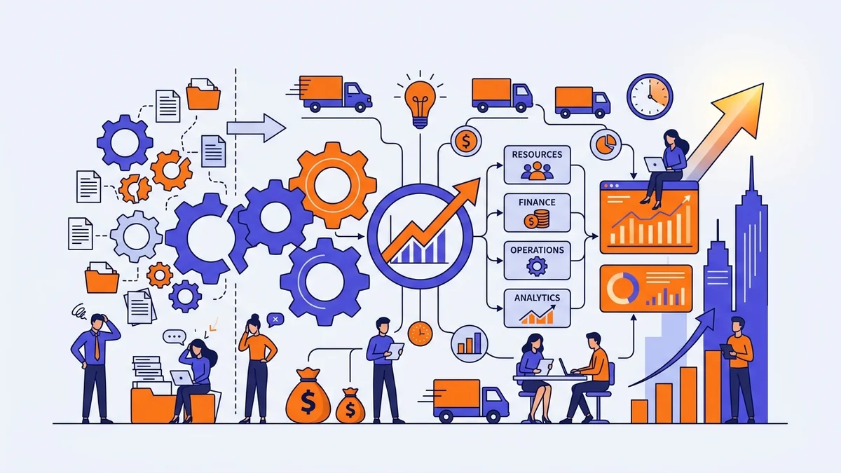 The Impact of ERP Implementation on Businesses